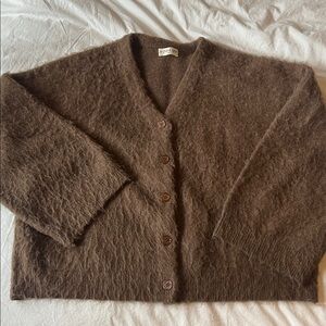 BOHEME The V Neck Cardi, Umber LXL